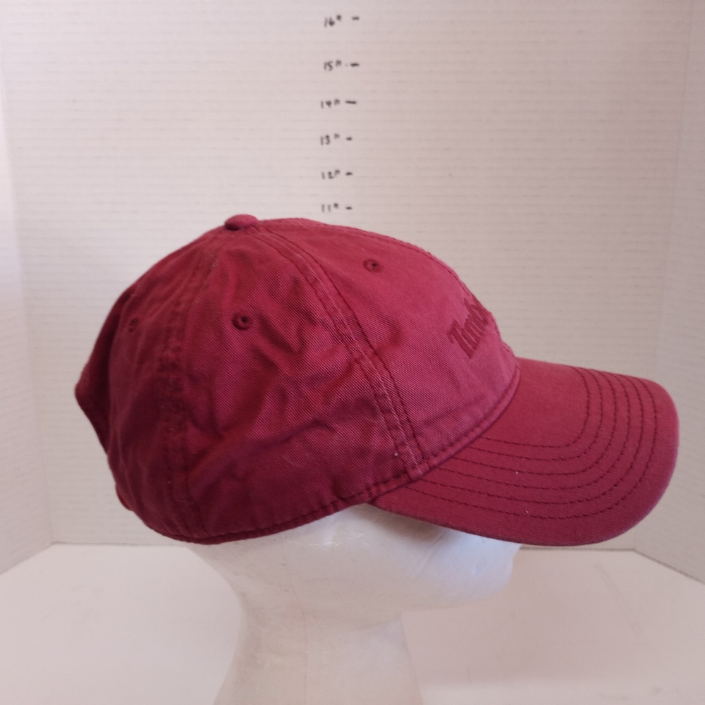 Timberland Red Snapback Hat Cap - image 4